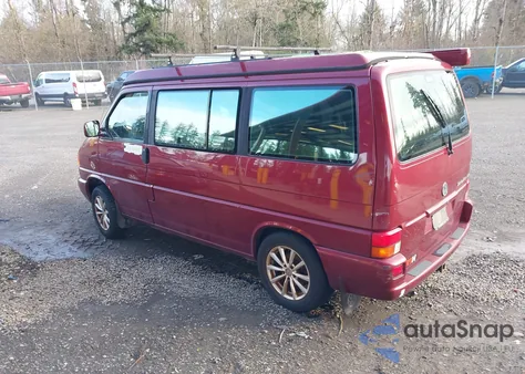 1999 Volkswagen Eurovan Mv from USA, damaged, VIN WV2NH2705XH125685